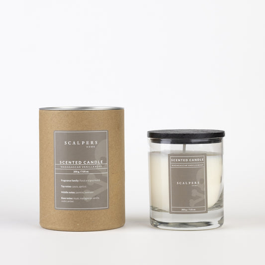 VELA AROMÁTICA 200G AROMA VAINILLA DE MADAGASCAR #249 365 SCALPERS HOME SC