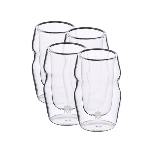 SET 4PC VASO LICOR 50ML BOROSILICATO BARWARE MIXOLOGY MP