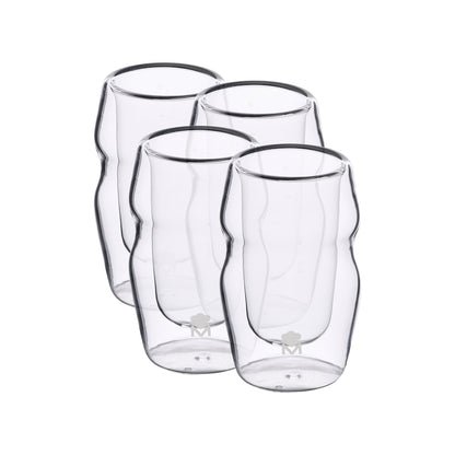SET 4PC VASO LICOR 50ML BOROSILICATO BARWARE MIXOLOGY MP