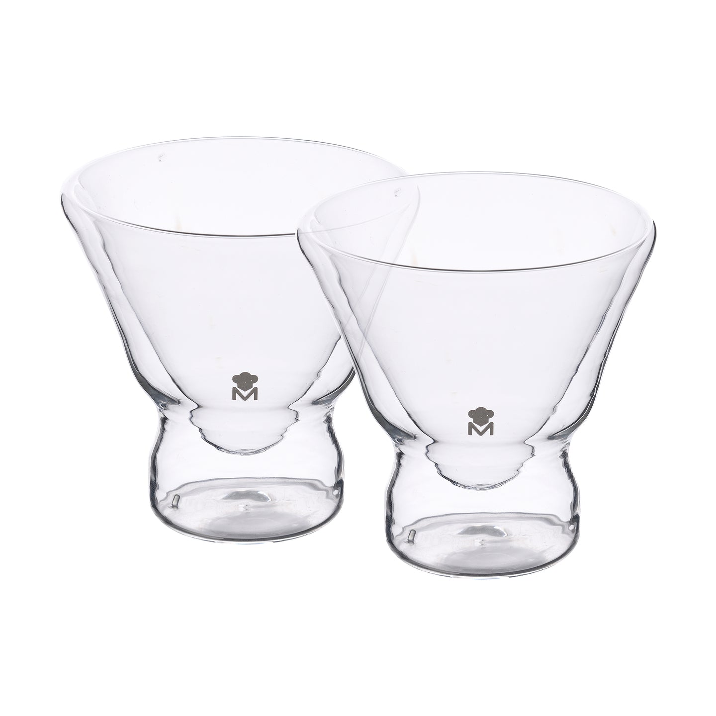 Set 2 Vasos doble pared MasterPRO 230 ml