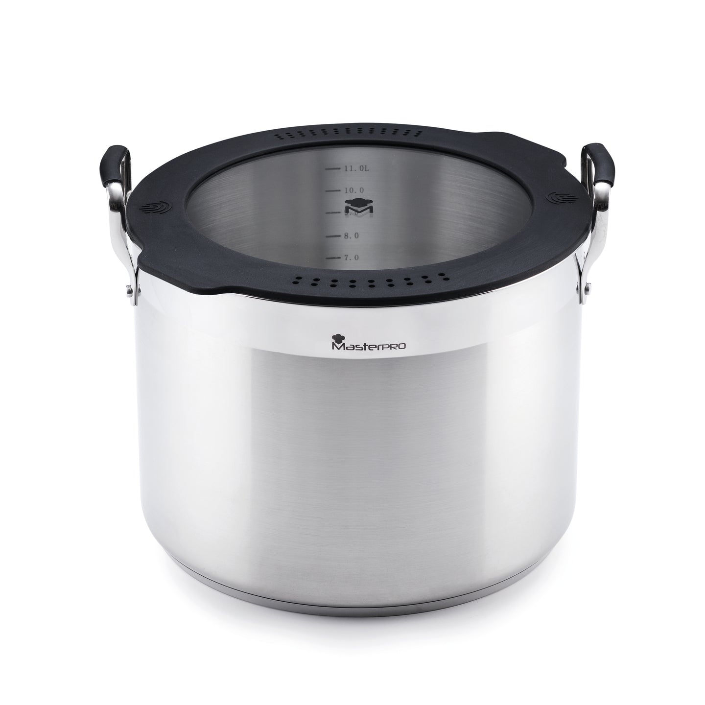 CACEROLA 28CM ACERO INOX IND C/TAPA SMART MP