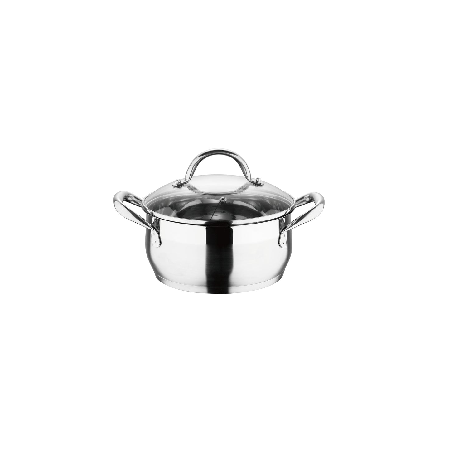 Batería de cocina Bergner de acero inoxidable 8 piezas - Gourmet (8)