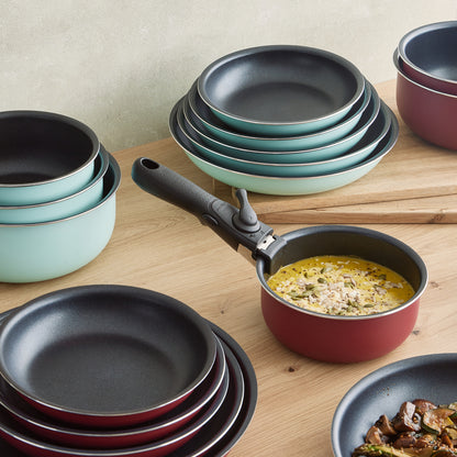 Set 3 cazos de cocina mango extraíble Bergner de 16, 18 y 20 cm - Click & cook (2)