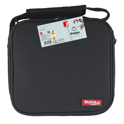 Bolsa porta alimentos con tápers 23x22x13.5 cm Bergner (6)