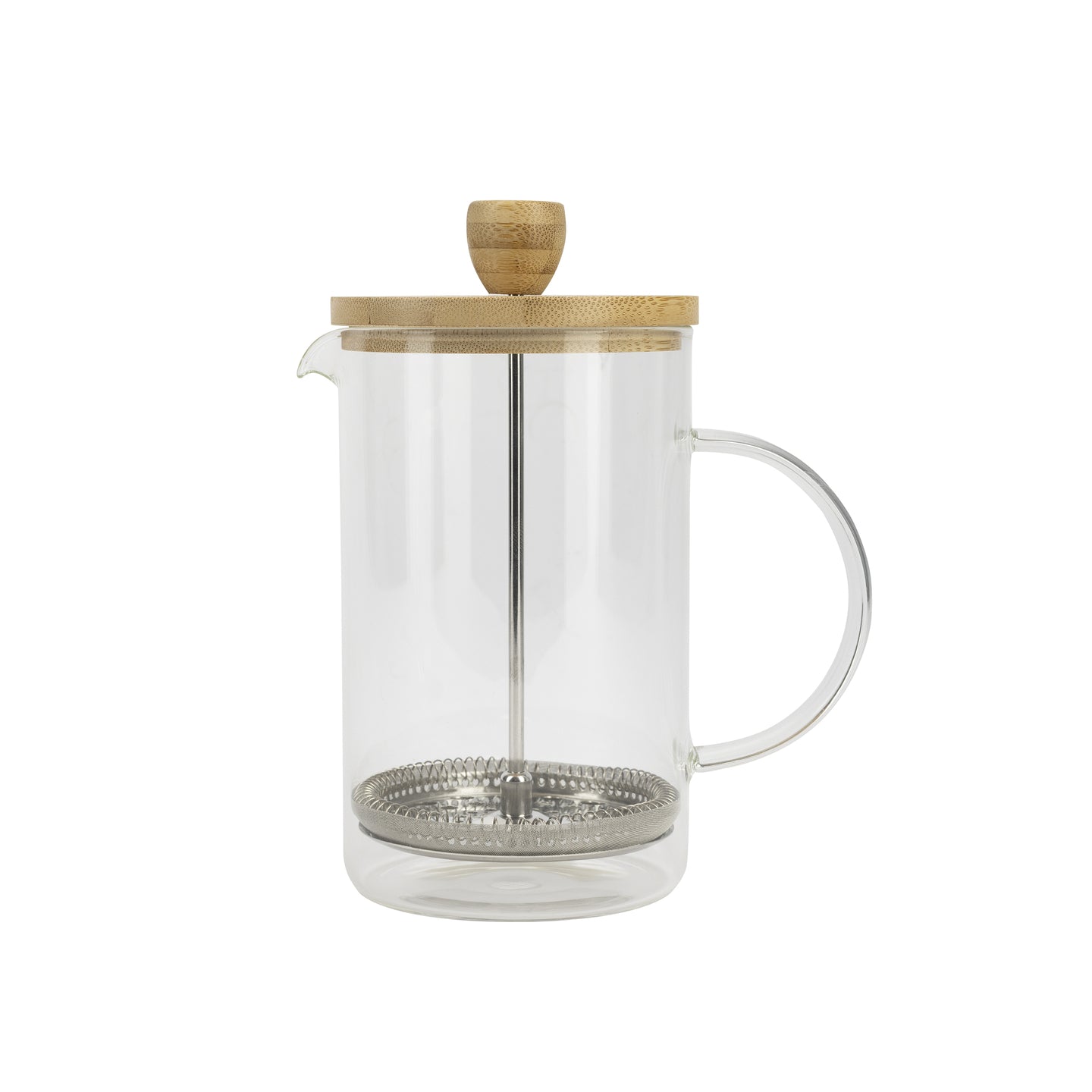 Cafetera de émbolo Bergner 800 ml & CAFETERA DE ÉMBOLO 800ML BOROSILICATO COFFEE & TEA LOVERS BG