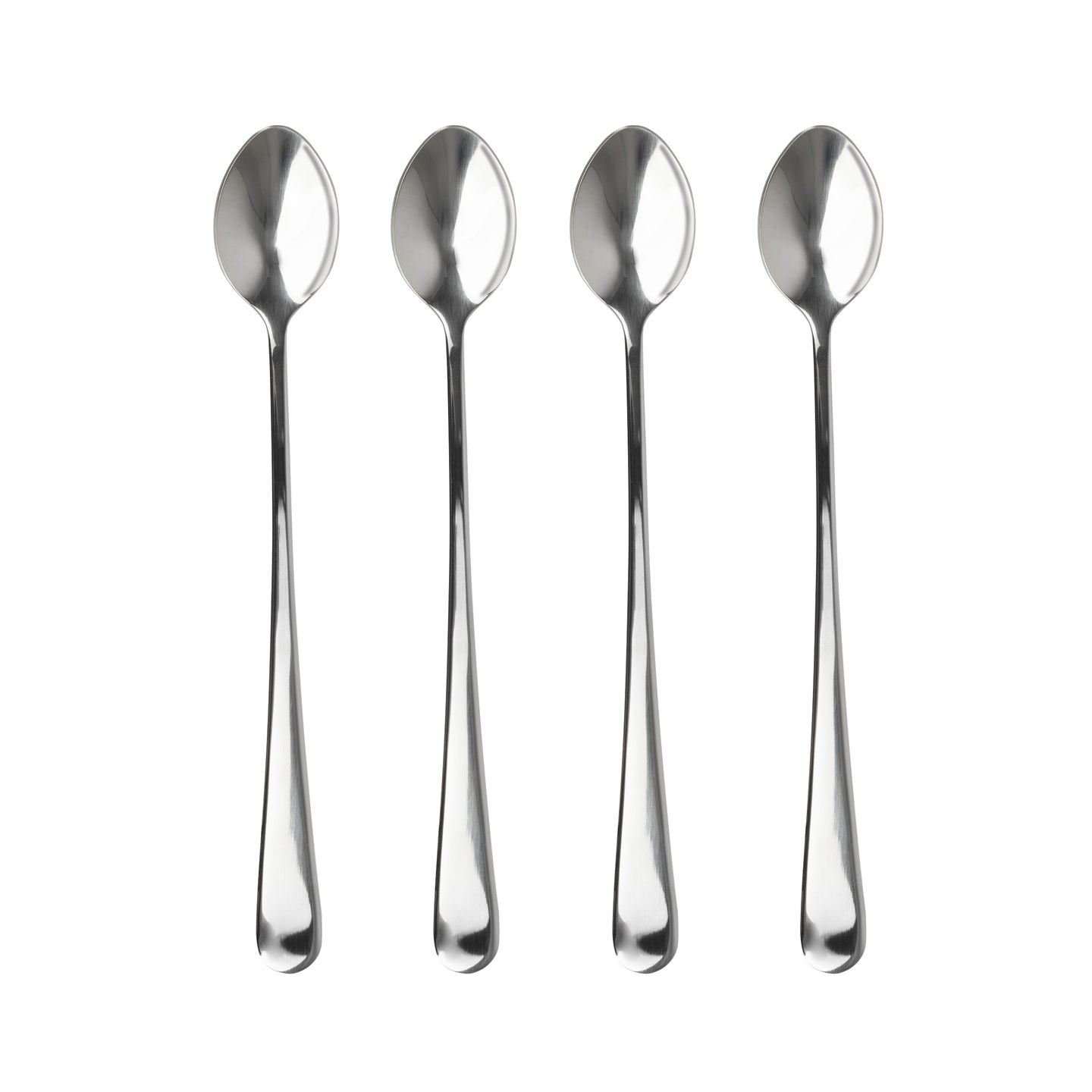 JUEGO DE 4 PZS CUCHARILLA LARGA ACERO INOX COFFEE & TEA LOVERS BG