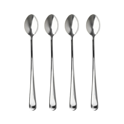 JUEGO DE 4 PZS CUCHARILLA LARGA ACERO INOX COFFEE & TEA LOVERS BG