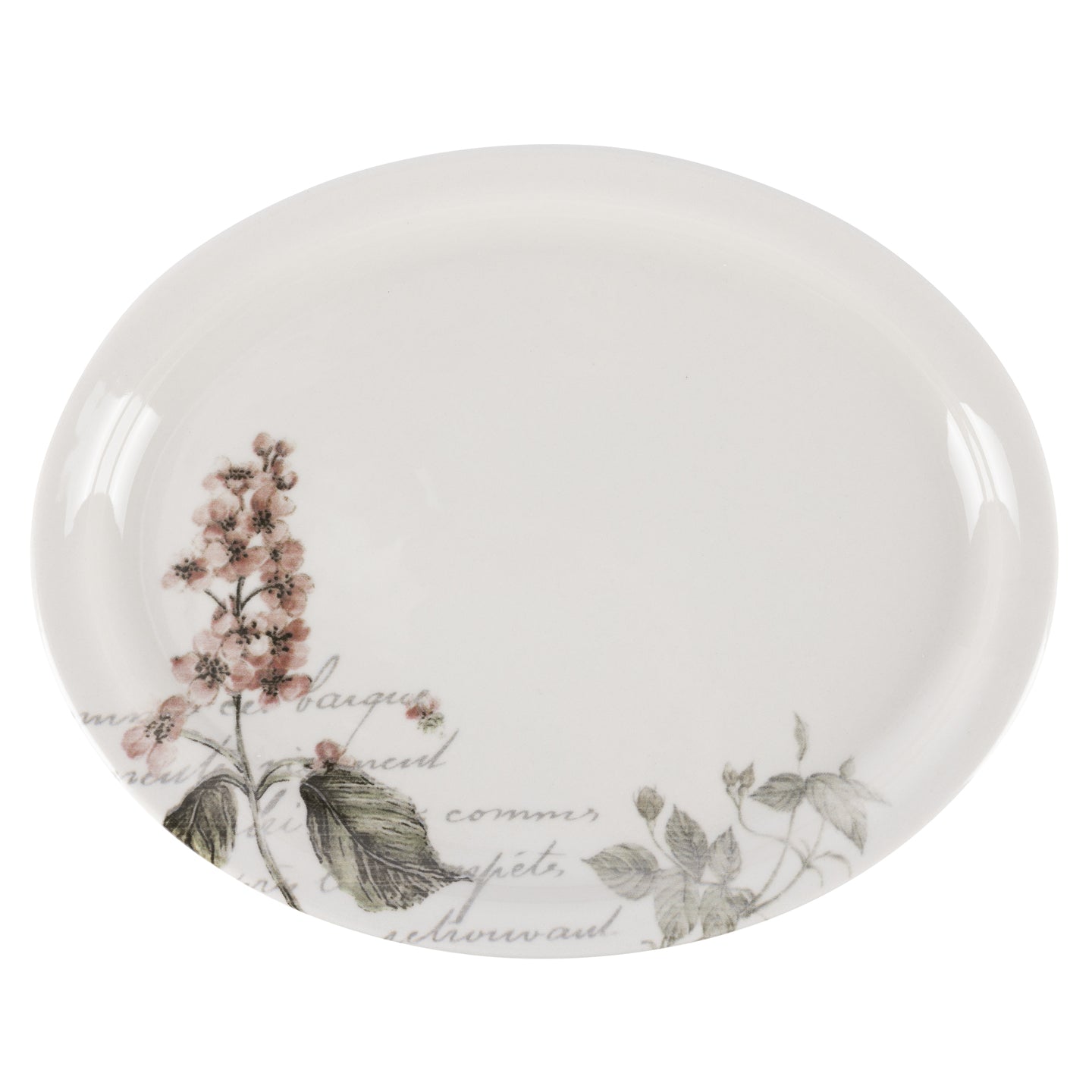 Plato de servir ovalado gres 30.5x24 cm - Provence
