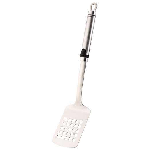 Espátula ranurada de acero inoxidable 36cm Bergner - Gizmo