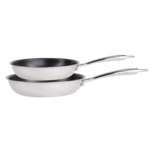 SET 2 PZS SARTEN (20CM - 24CM) TRYPLY PURE MP