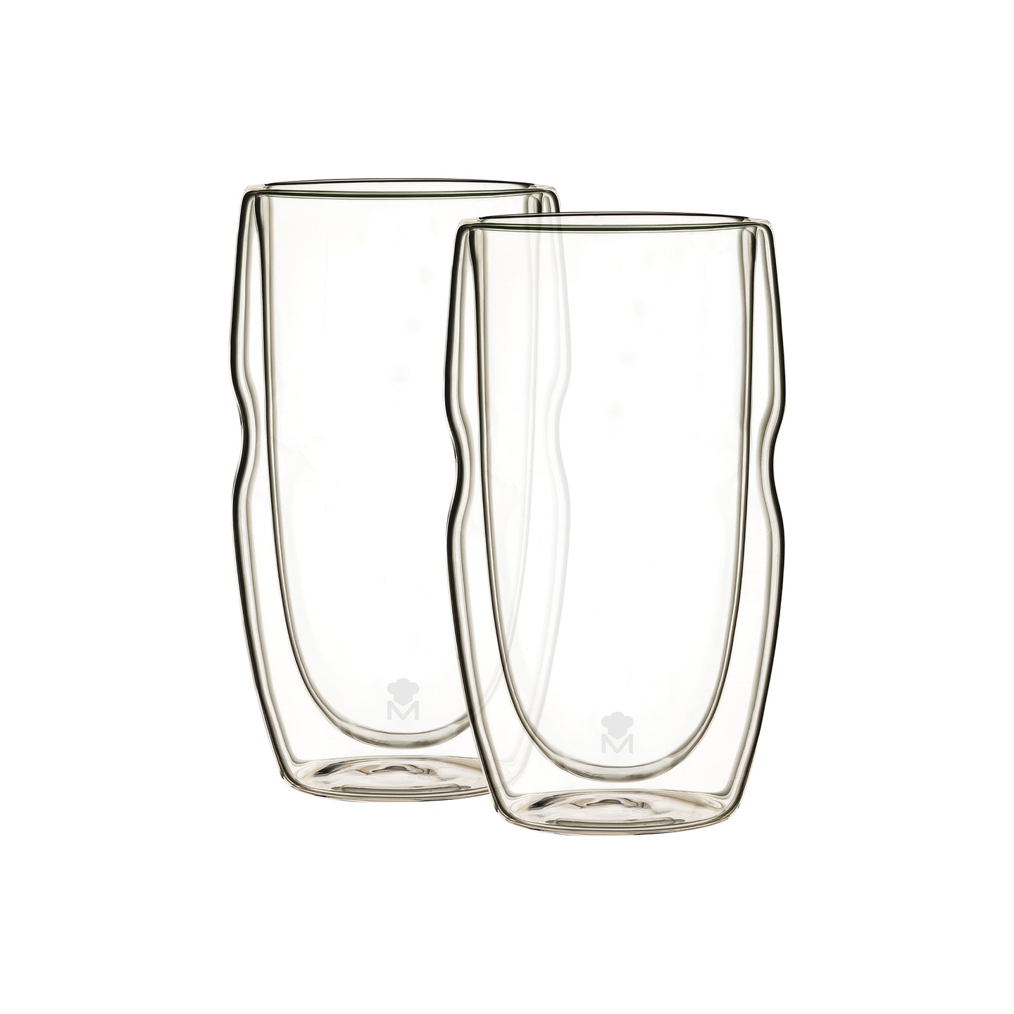 Set 2 Vasos doble pared MasterPRO 540 ml & SET 2PC VASO ALTO 540ML BOROSILICATO BARWARE MIXOLOGY MP