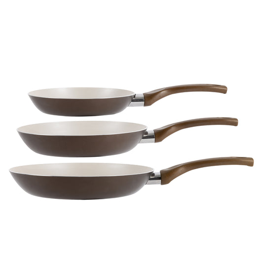 SET 3PC SARTENES (18+22+26CM) ALUMINIO PRENSADO ISLAND SOUL BG