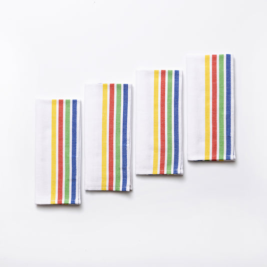 SET 4PC MANTEL INDIVIDUAL 30X45CM 100% ALGODÓN RAINBOW RAINBOW BE