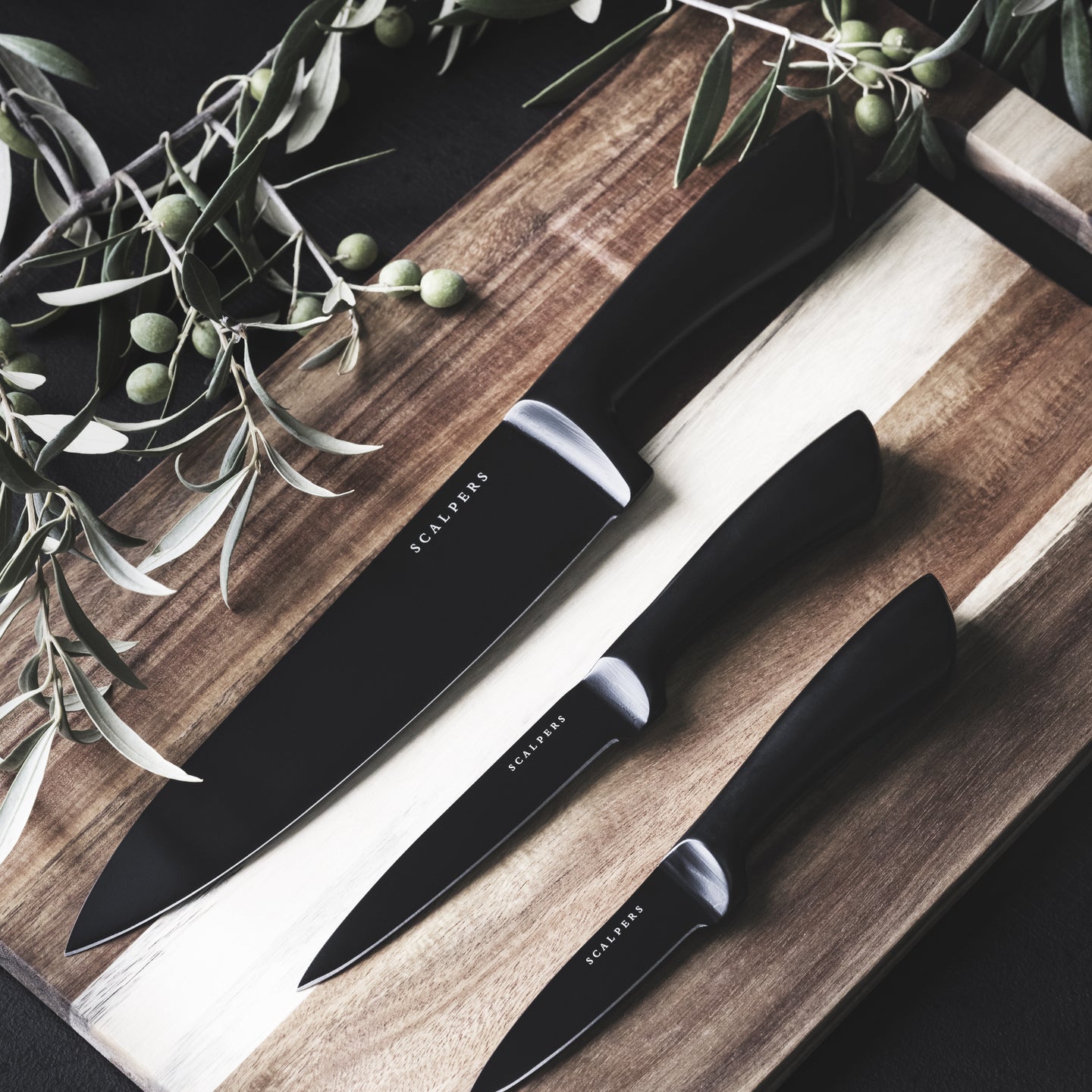 Juego de 3 cuchillos de cocina Scalpers (5)