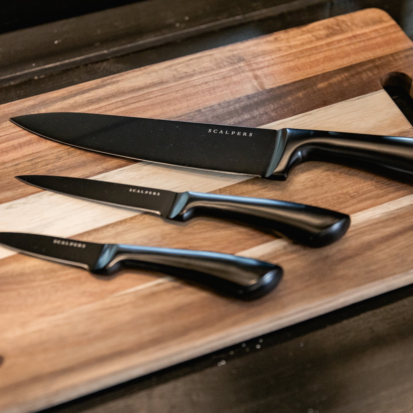 Juego de 3 cuchillos de cocina Scalpers (1)