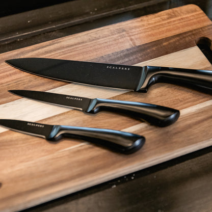 Juego de 3 cuchillos de cocina Scalpers (1)
