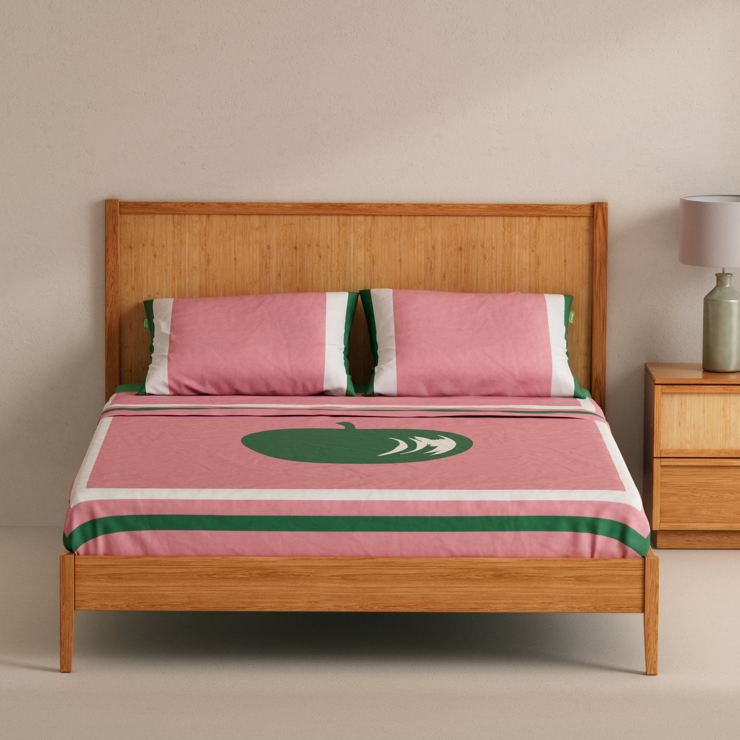 Sábanas y almohadas Benetton fruits Manzana - Cama 150 cm (6)