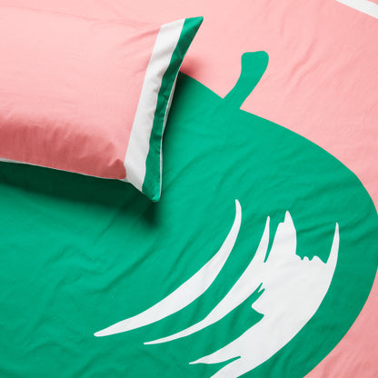 Sábanas y almohadas Benetton fruits Manzana - Cama 150 cm (2)
