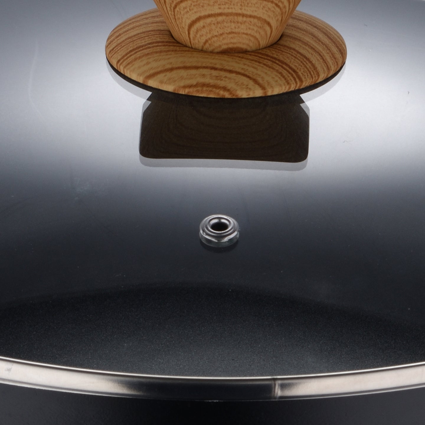 Cacerola baja con tapa Bergner Aluminio prensado Ø28cm - Earth Black (2)