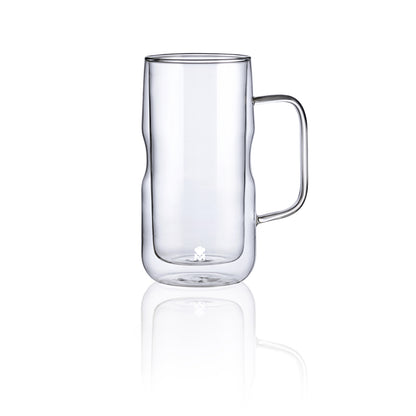 Taza de cristal doble pared MasterPRO 530 ml & VASO 530ML ALTO BOROSILICATO MIXOLOGY MP