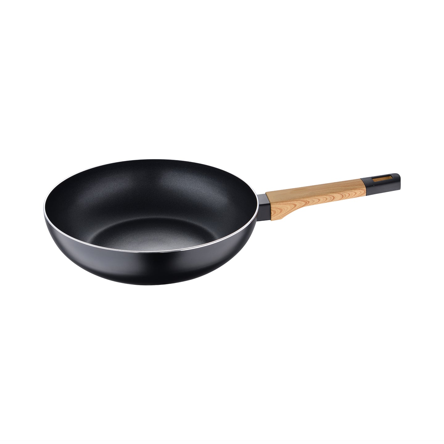 Wok Bergner de Aluminio prensado Ø28cm - Earth black