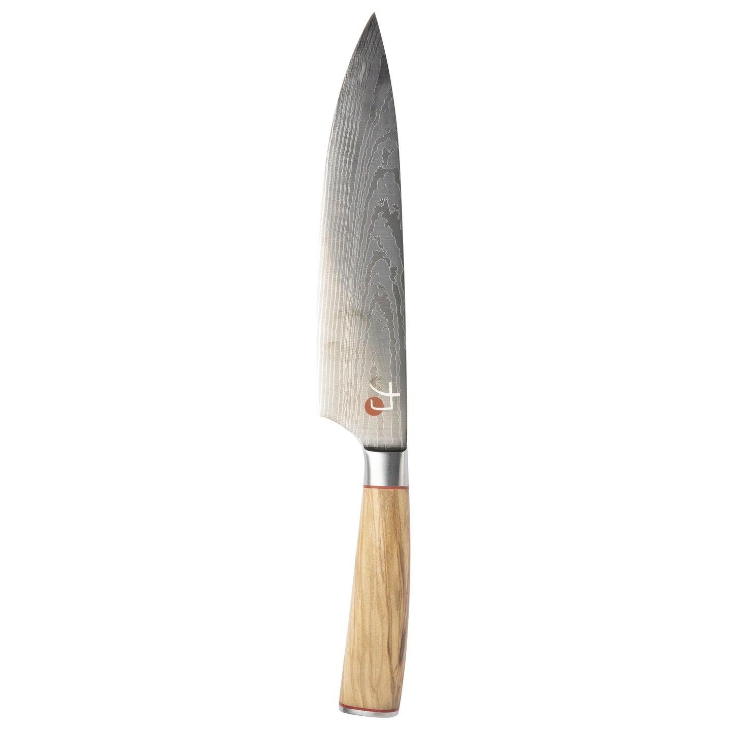 CUCHILLO CHEF 20CM ACERO INOXIDABLE CON MANGO DE MADERA DE OLIVO TETSU MP
