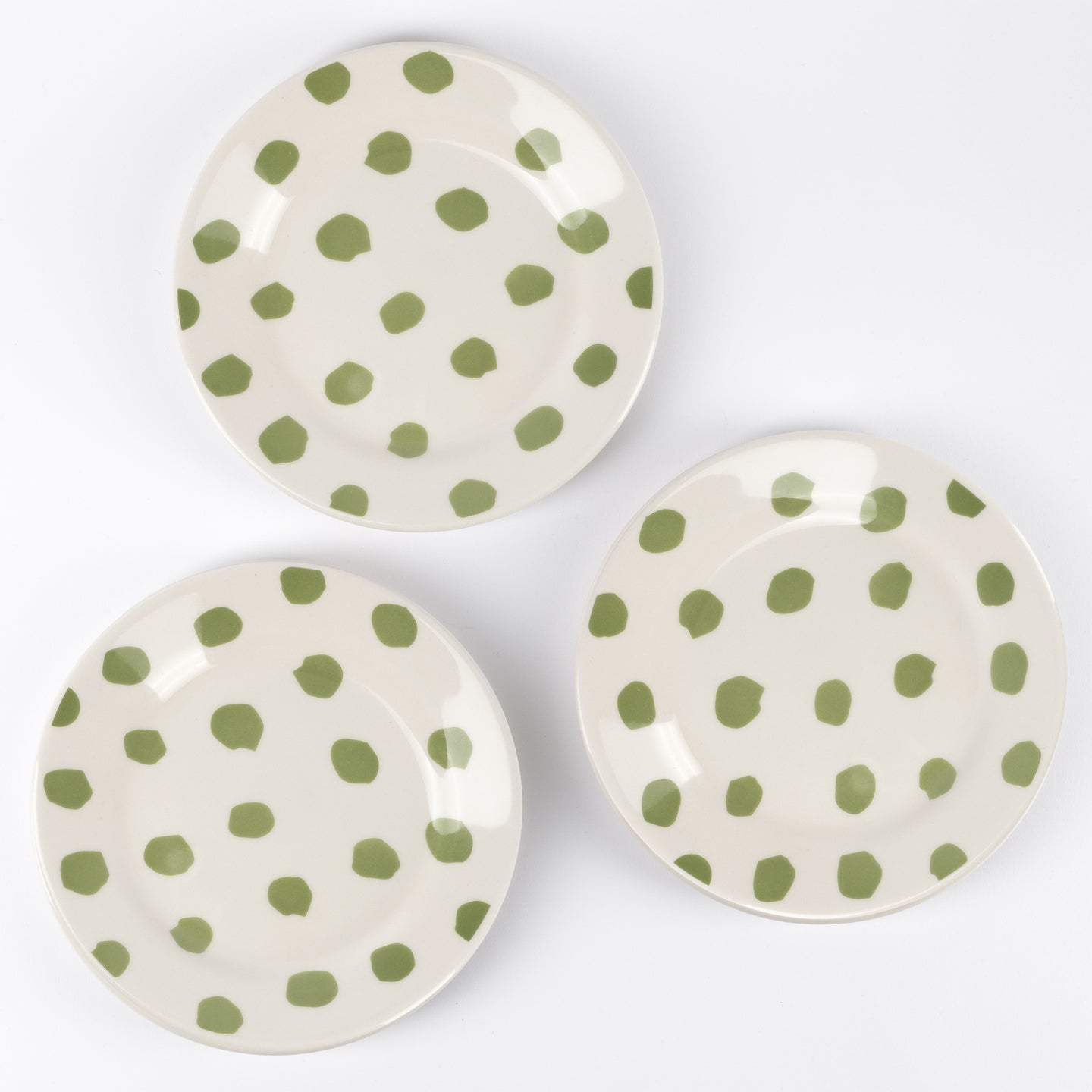 Set de 3 platos de postre Casa Samantha de gres 18cm (4)