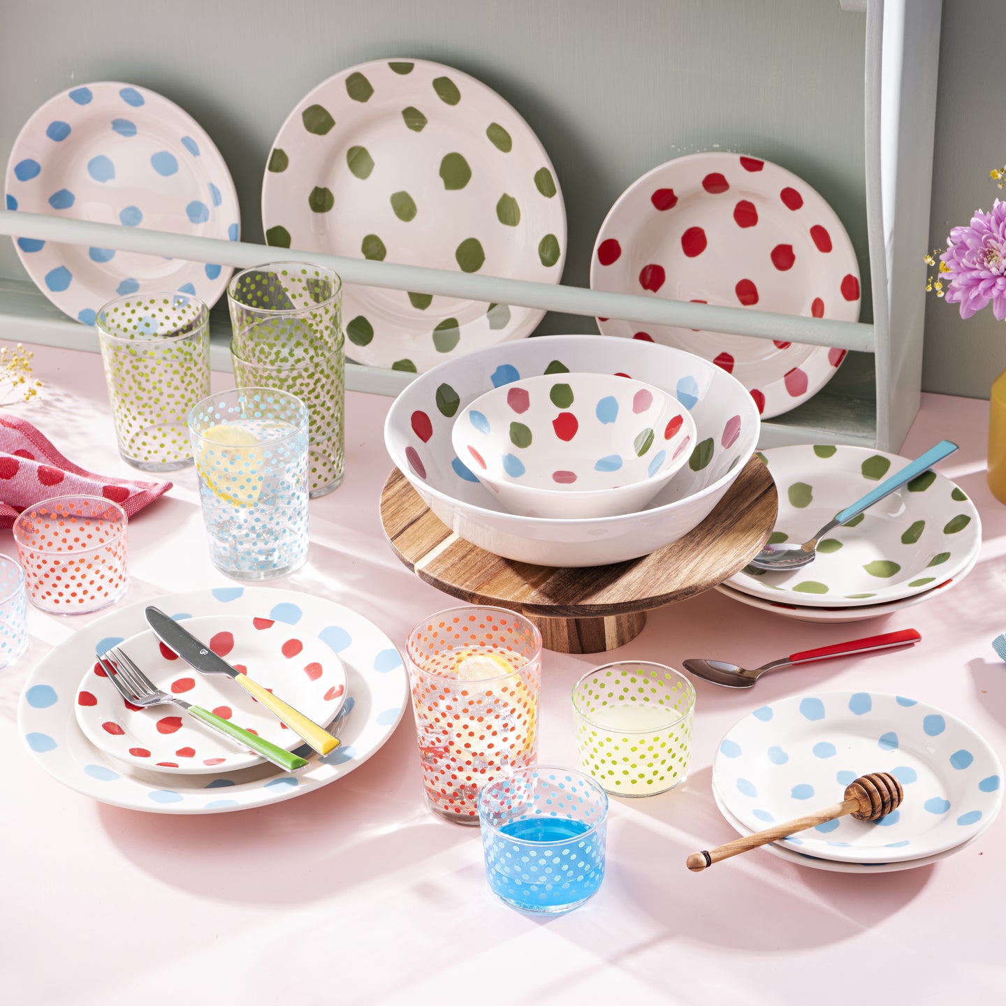 Ensaladera de gres multicolor Casa Samantha (1)
