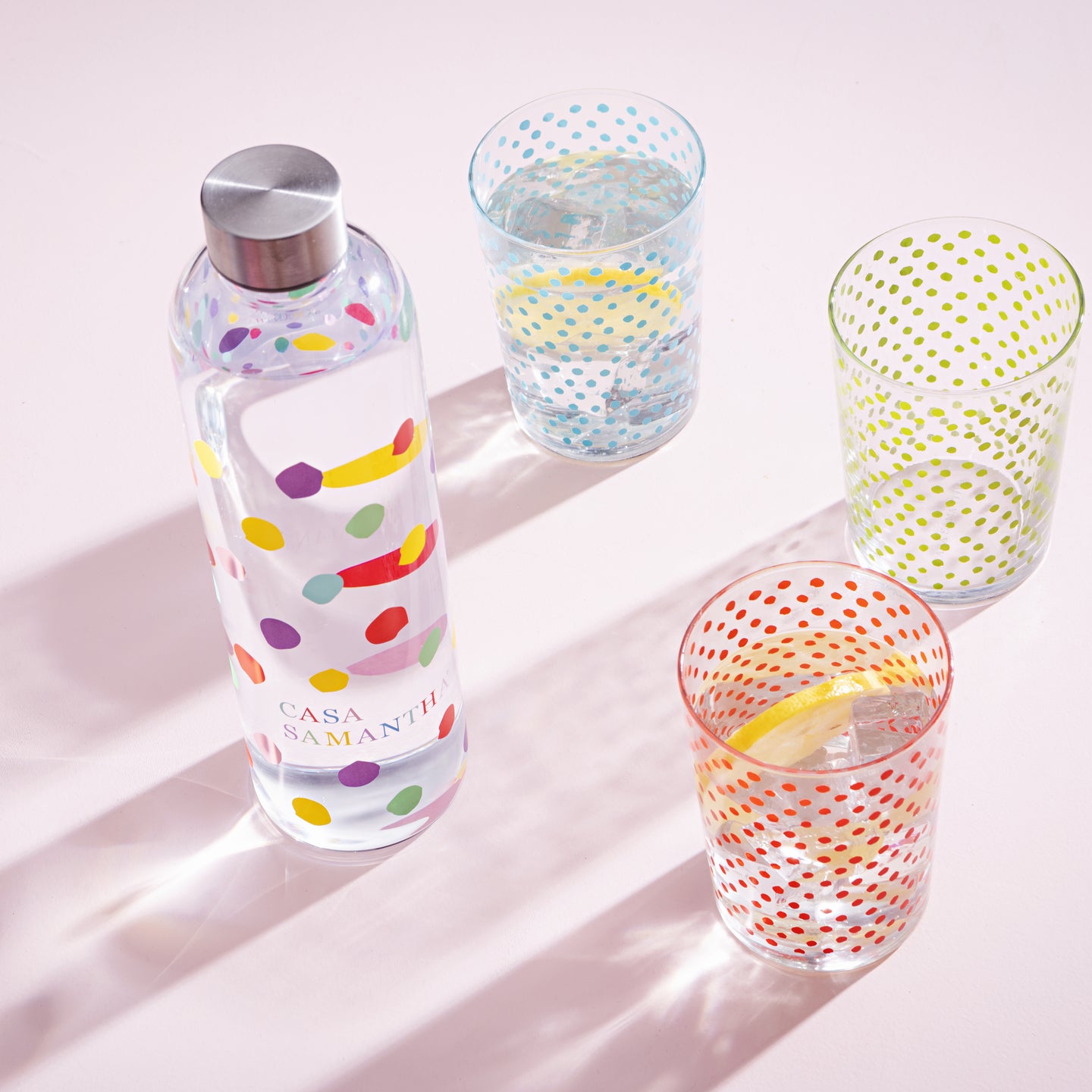 Set de 3 vasos de agua Casa Samantha 0.52L (6)