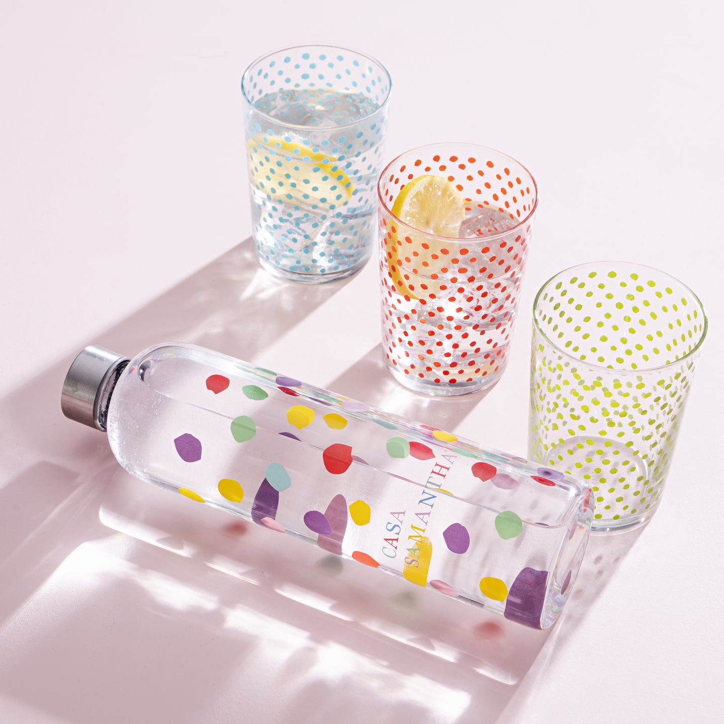 Set de 3 vasos de agua Casa Samantha 0.52L (4)