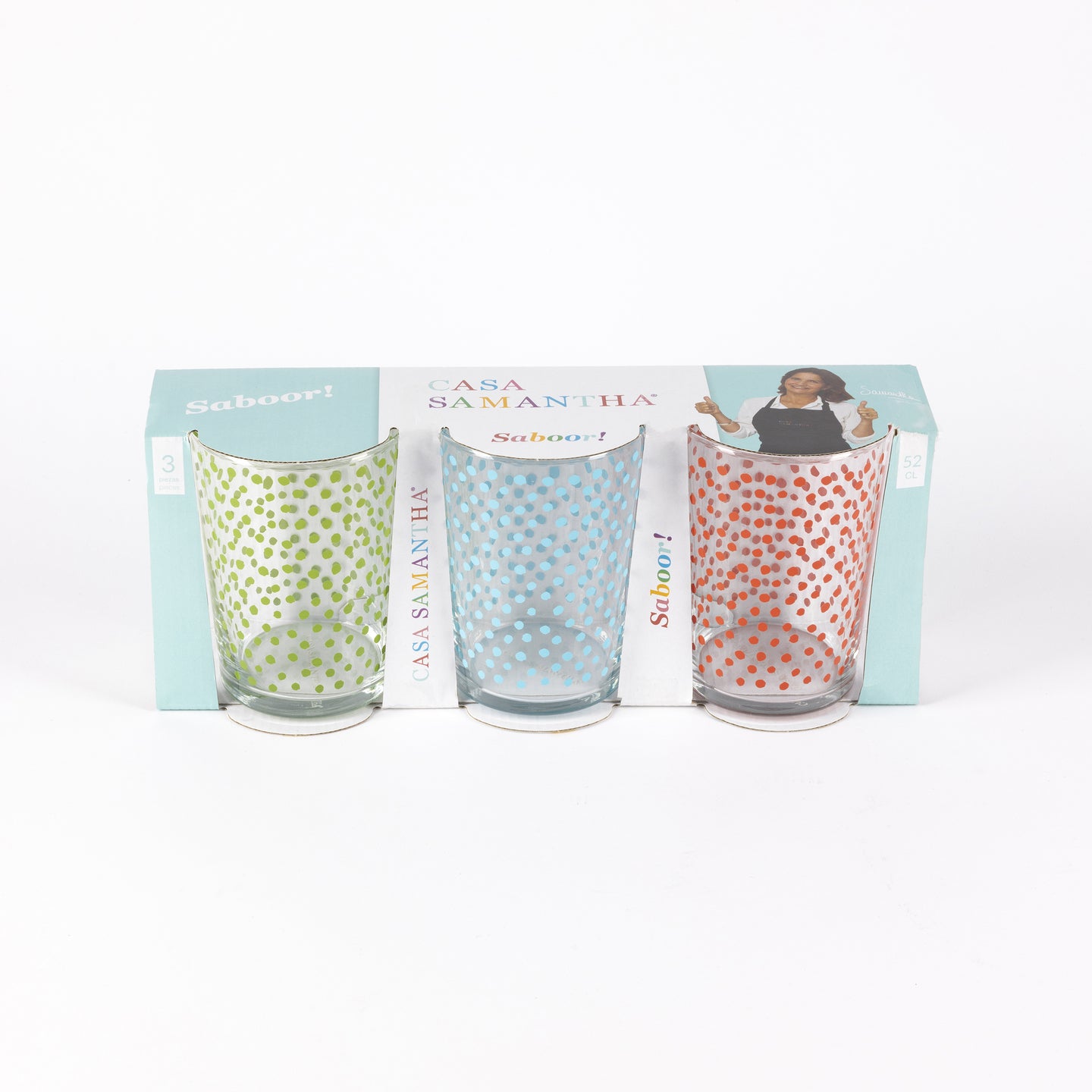 Set de 3 vasos de agua Casa Samantha 0.52L (11)
