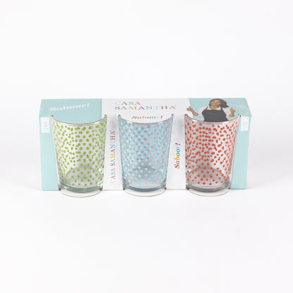 Set de 3 vasos de agua Casa Samantha 0.52L (11)