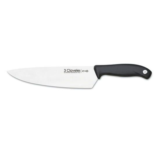 CUCHILLO CHEF 20CM ACERO INOX 3CLAVELES