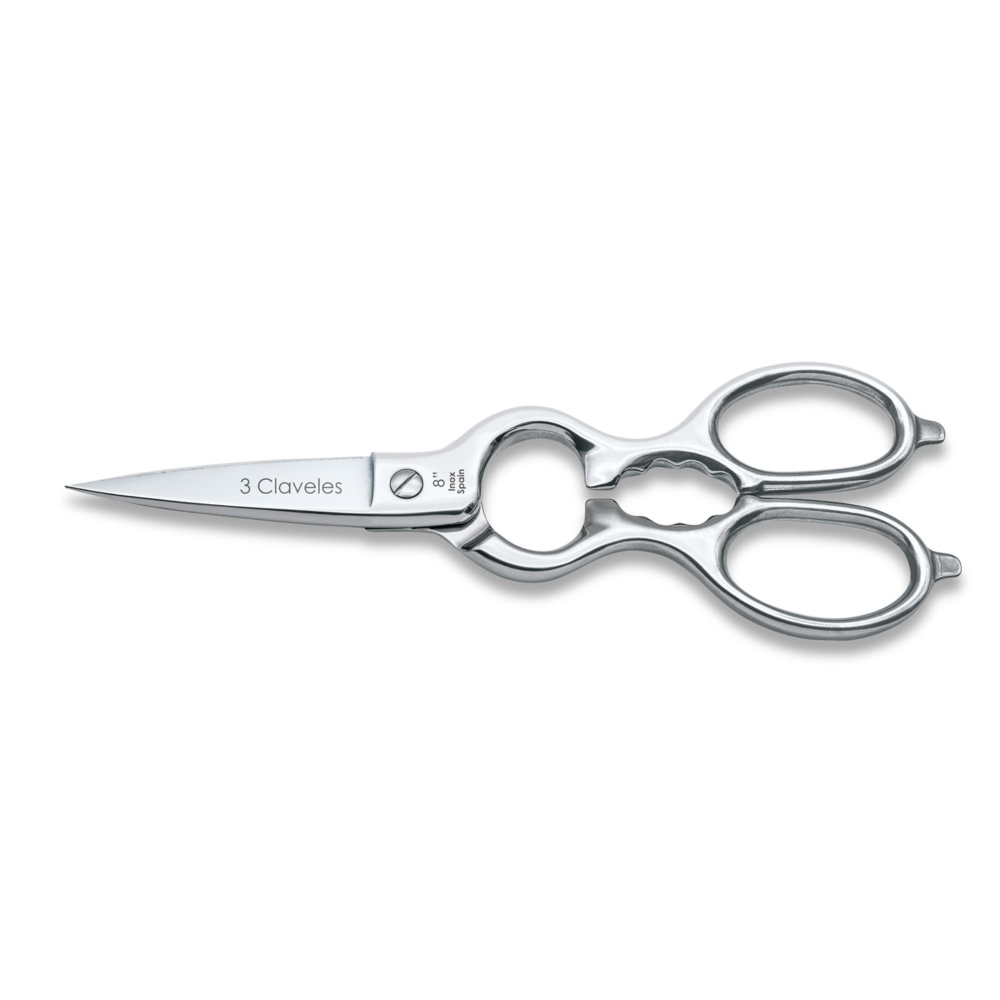 TIJERA MULTIUSOS 20CM ACERO INOX 3CLAVELES