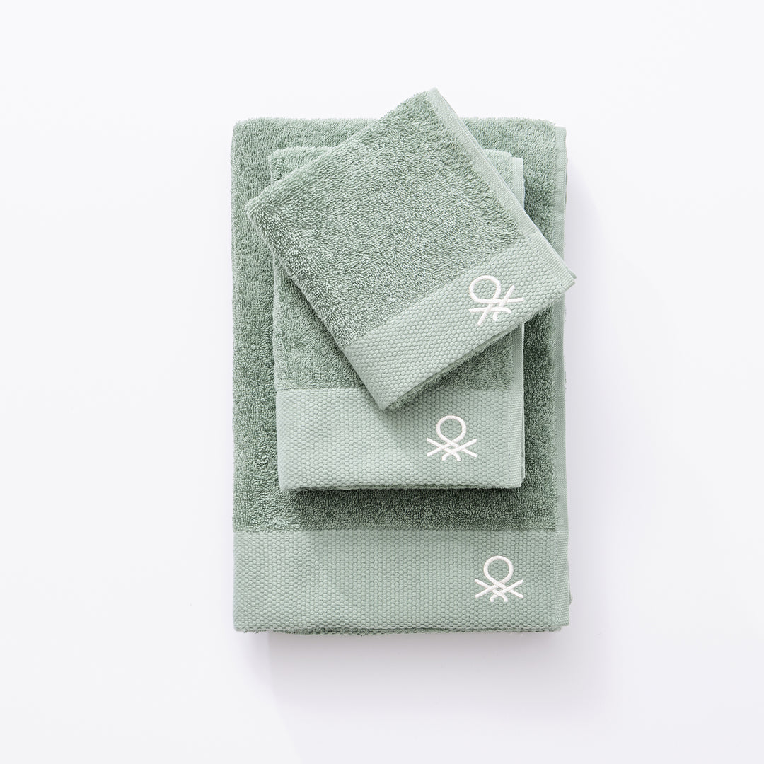 Set de 3 toallas de baño Benetton 100% algodón 500 GSM - Core