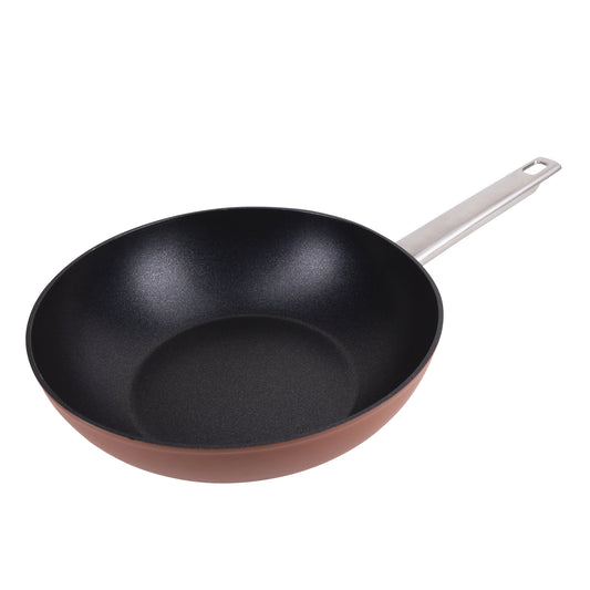 WOK 28X7.8CM ALUMINIO FORJADO IND AGROS SG