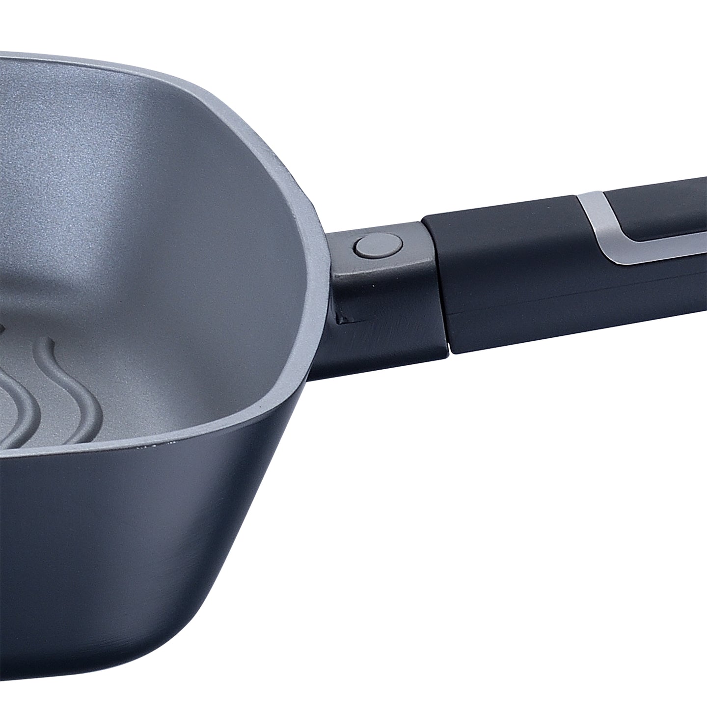 Sartén asador cuadrada MasterPRO de aluminio fundido 28 cm - Índigo (3)