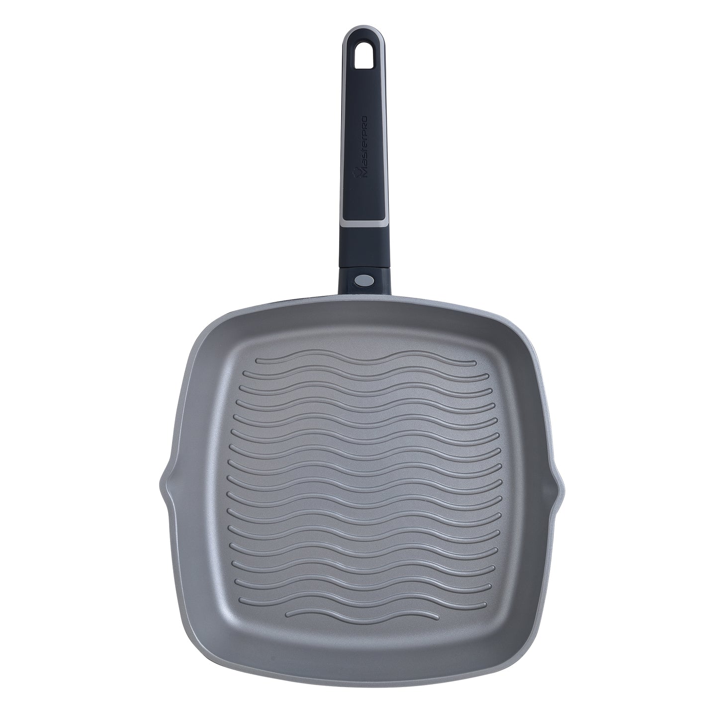 Sartén asador cuadrada MasterPRO de aluminio fundido 28 cm - Índigo (5)
