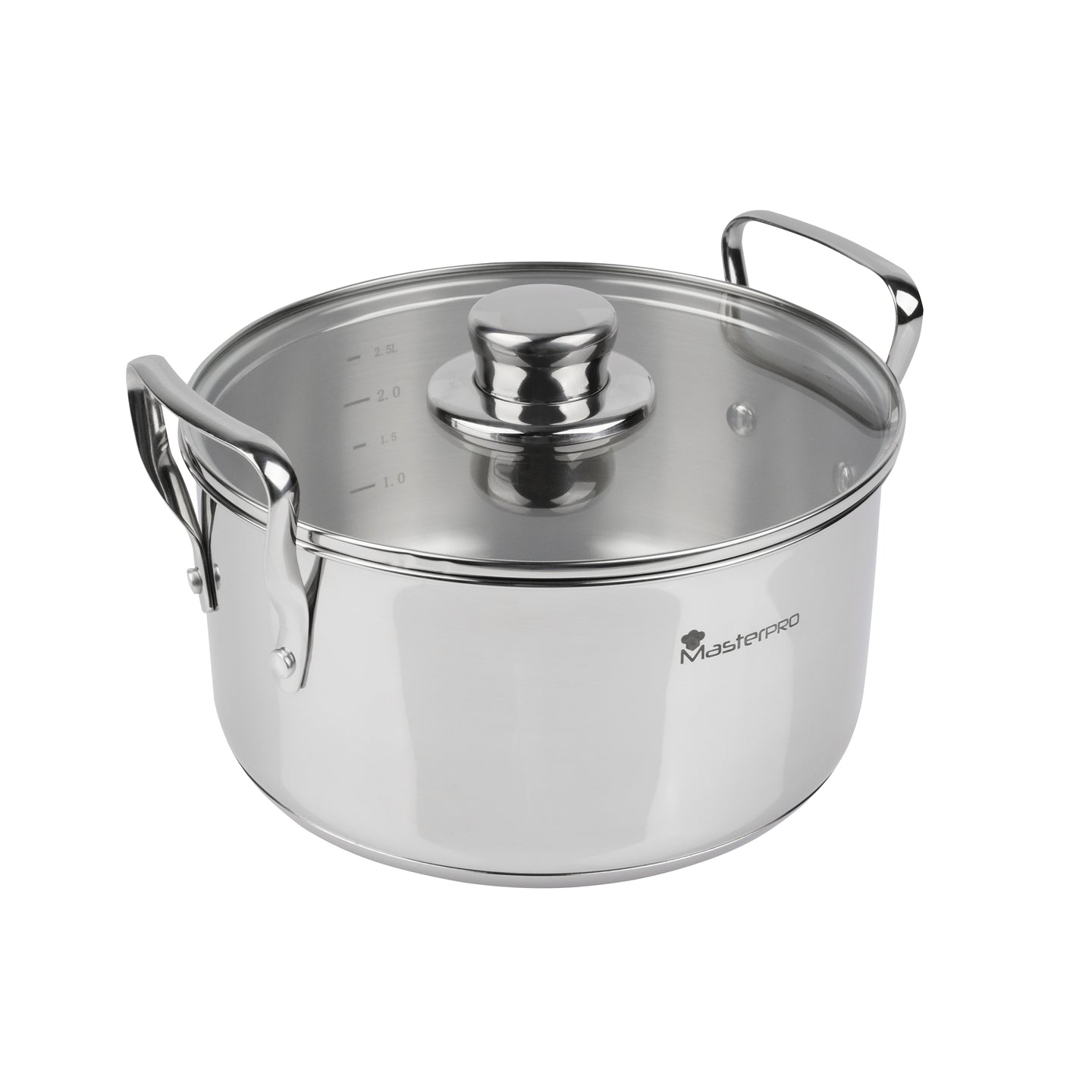 Batería de cocina MasterPRO de acero inoxidable 6 piezas - Smart (5)