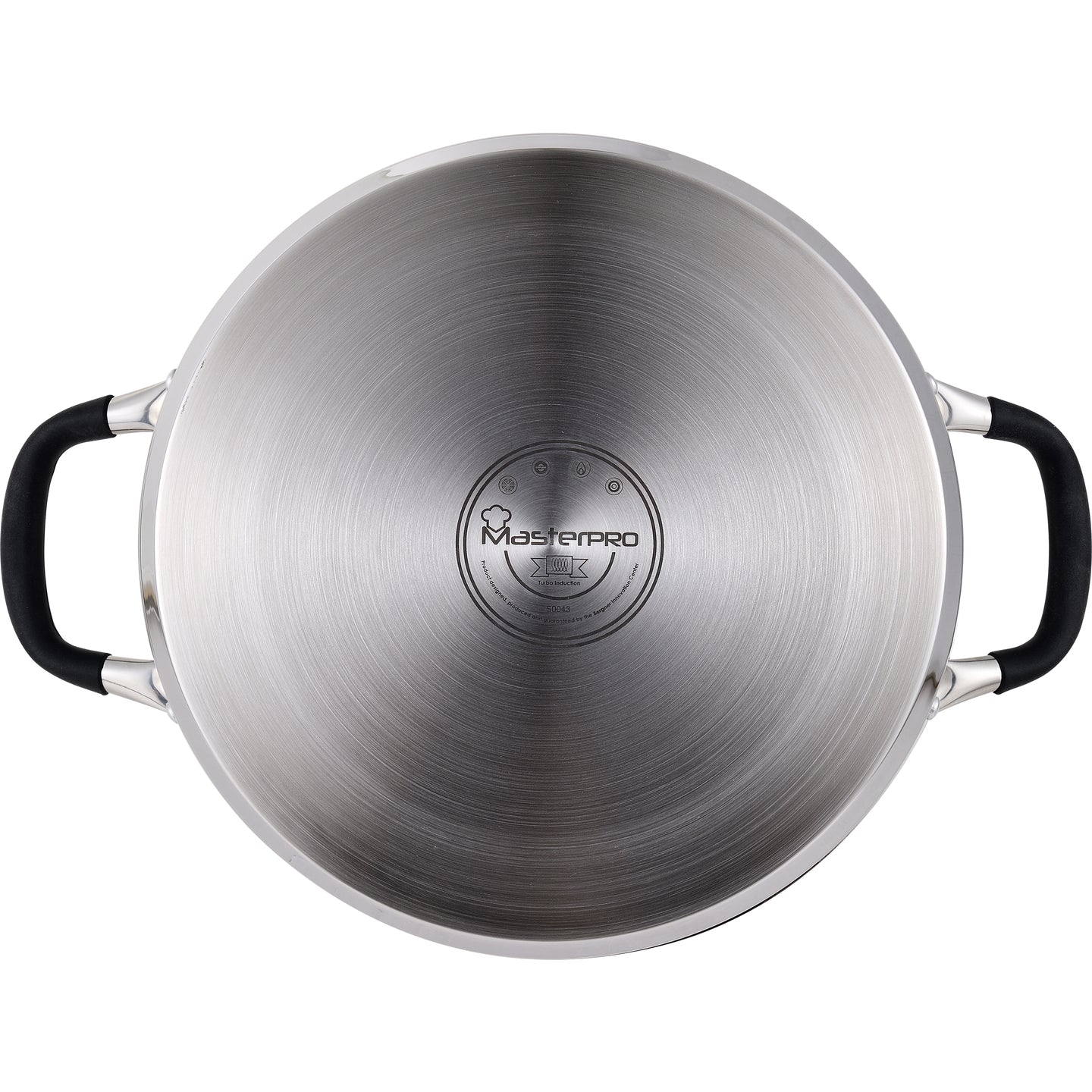 Cacerola baja MasterPRO de aluminio forjado 28 cm - Foodies Collection (2)