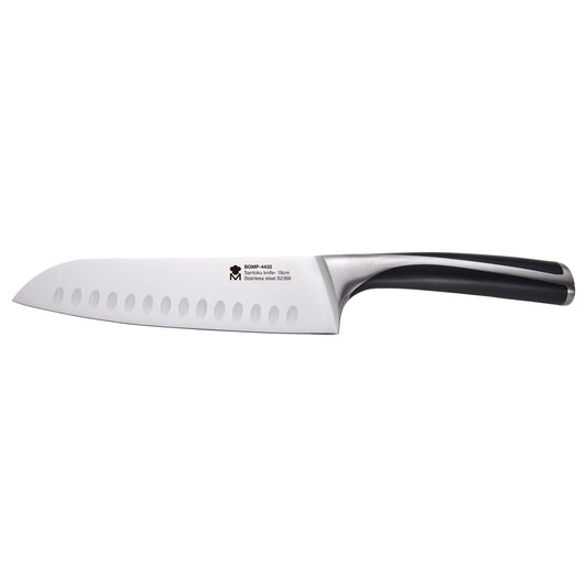 CUCHILLO SANTOKU 17.5CM ACERO INOX ELEGANCE MP