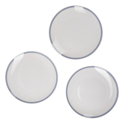 SET PLATO LLANO 3 PZS 26CM DECORADO NOIA SG