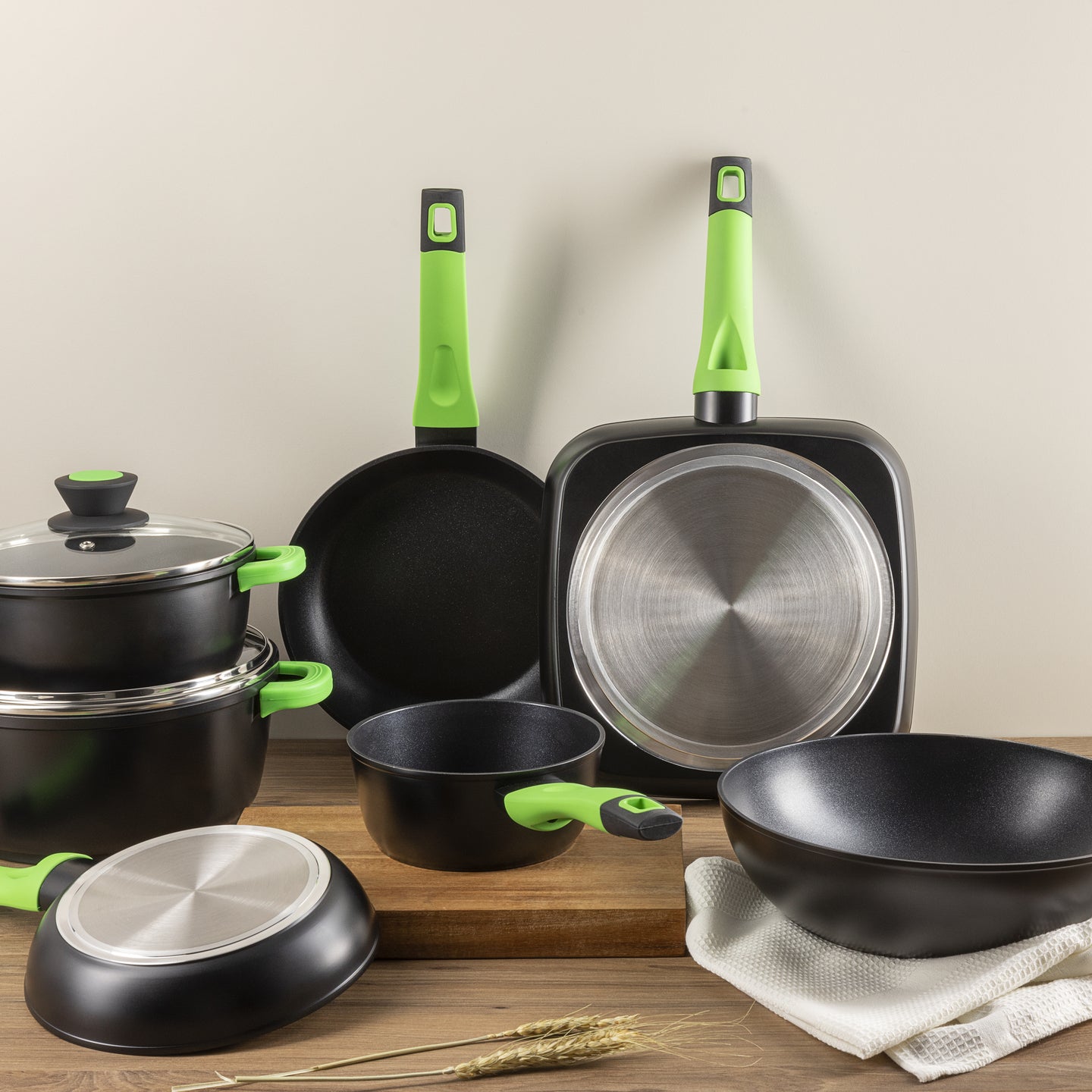 Wok San Ignacio de aluminio forjado Ø28cm - Vitoria (2)
