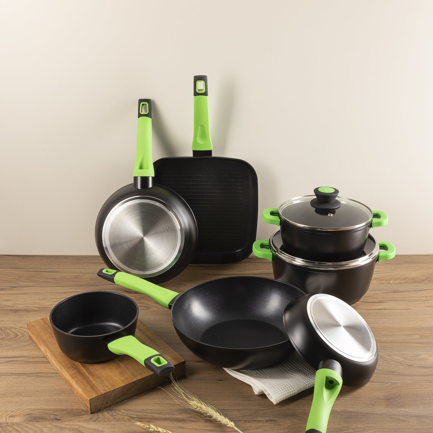 Wok San Ignacio de aluminio forjado Ø28cm - Vitoria (1)