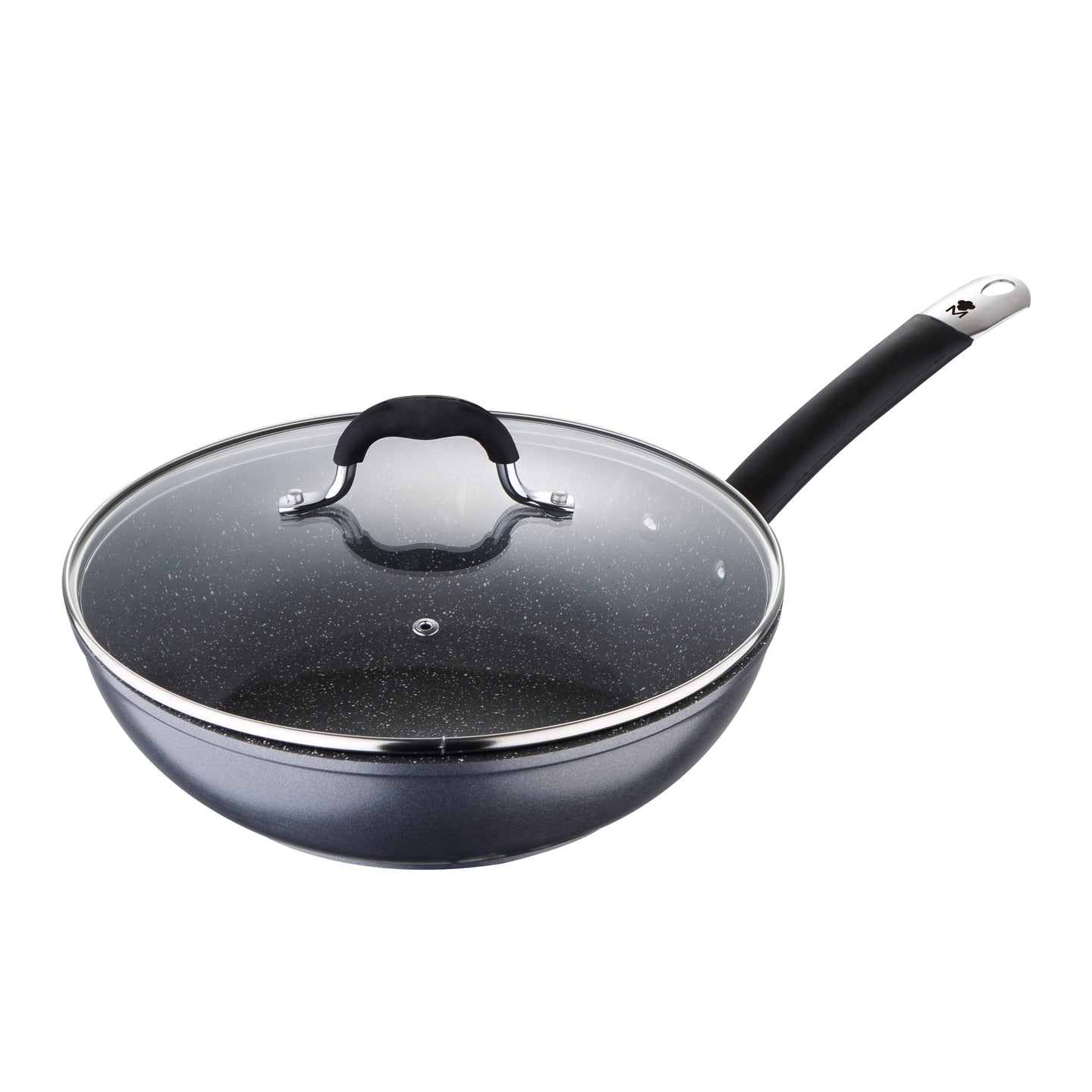 Wok MasterPRO con tapa de aluminio forjado - Home edition