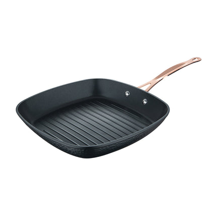 SARTEN ASADOR 28X41.CM ALU FORJADO IND NEGRO MATE COPPER BG