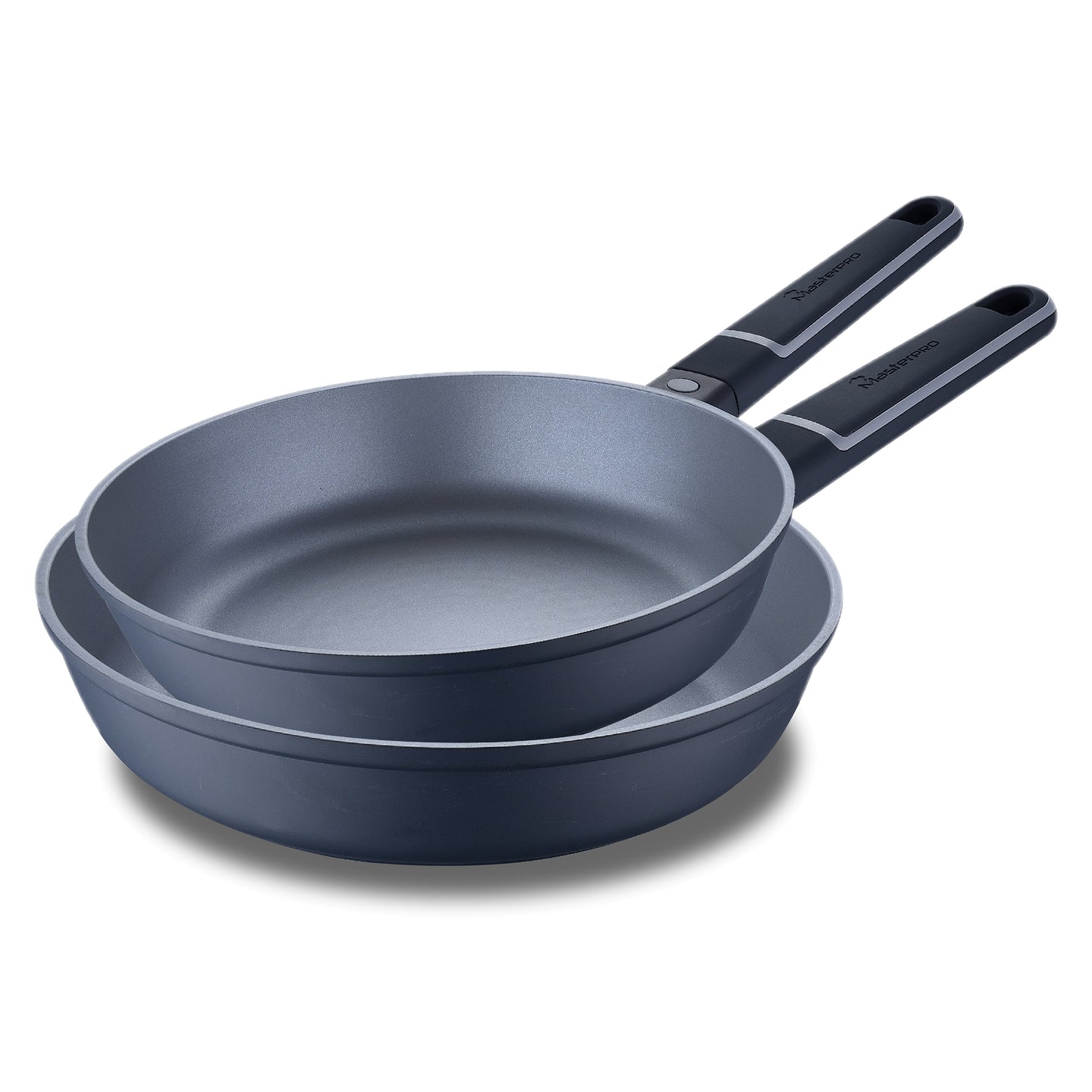 Set de 2 sartenes MasterPRO de aluminio fundido - Indigo